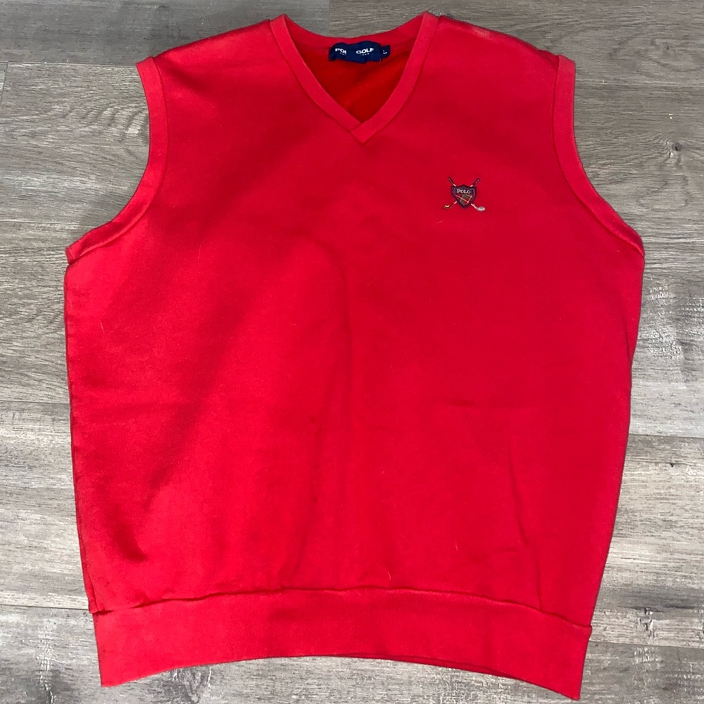 Polo golf sleeveless shirt